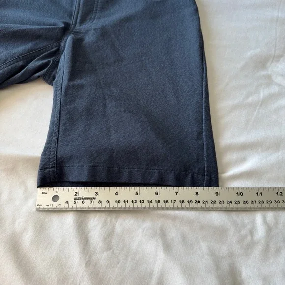 Pearl Izumi Men's Blue Performance‎ Golf Shorts Size 30 Zipper Pocket Preppy - Picture 13 of 14